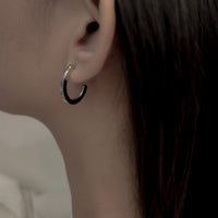 Estela Flat Hoops