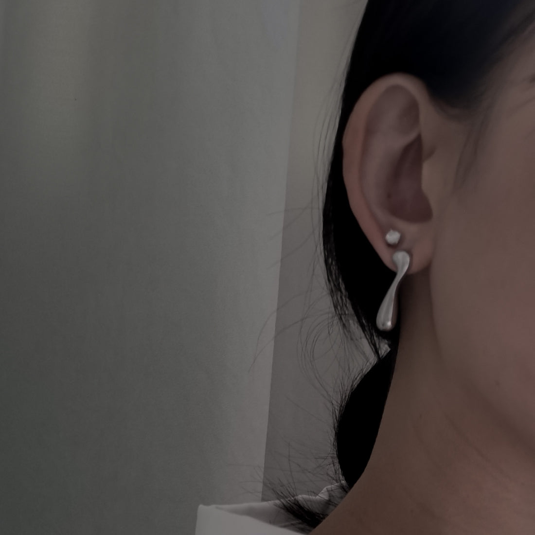 Harlow Asymmetrical Studs