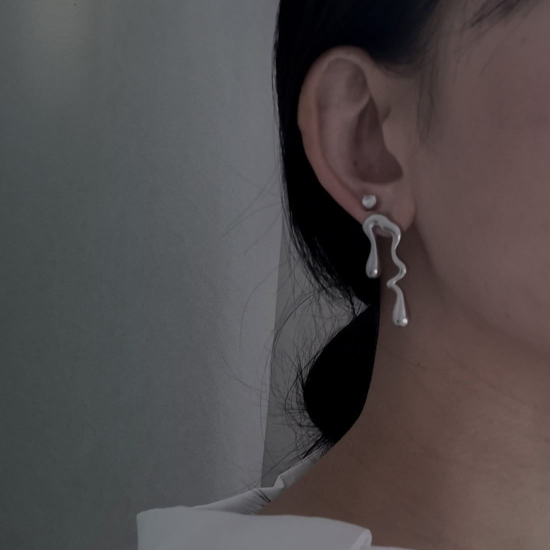 Harlow Asymmetrical Studs