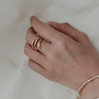 Estela Layered Ring