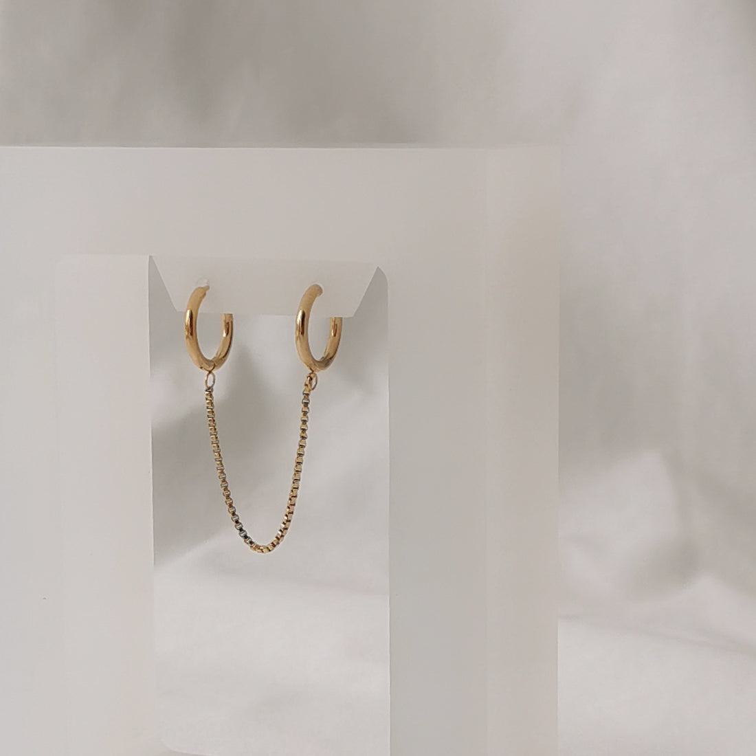 Isla Chain Cuff Studs