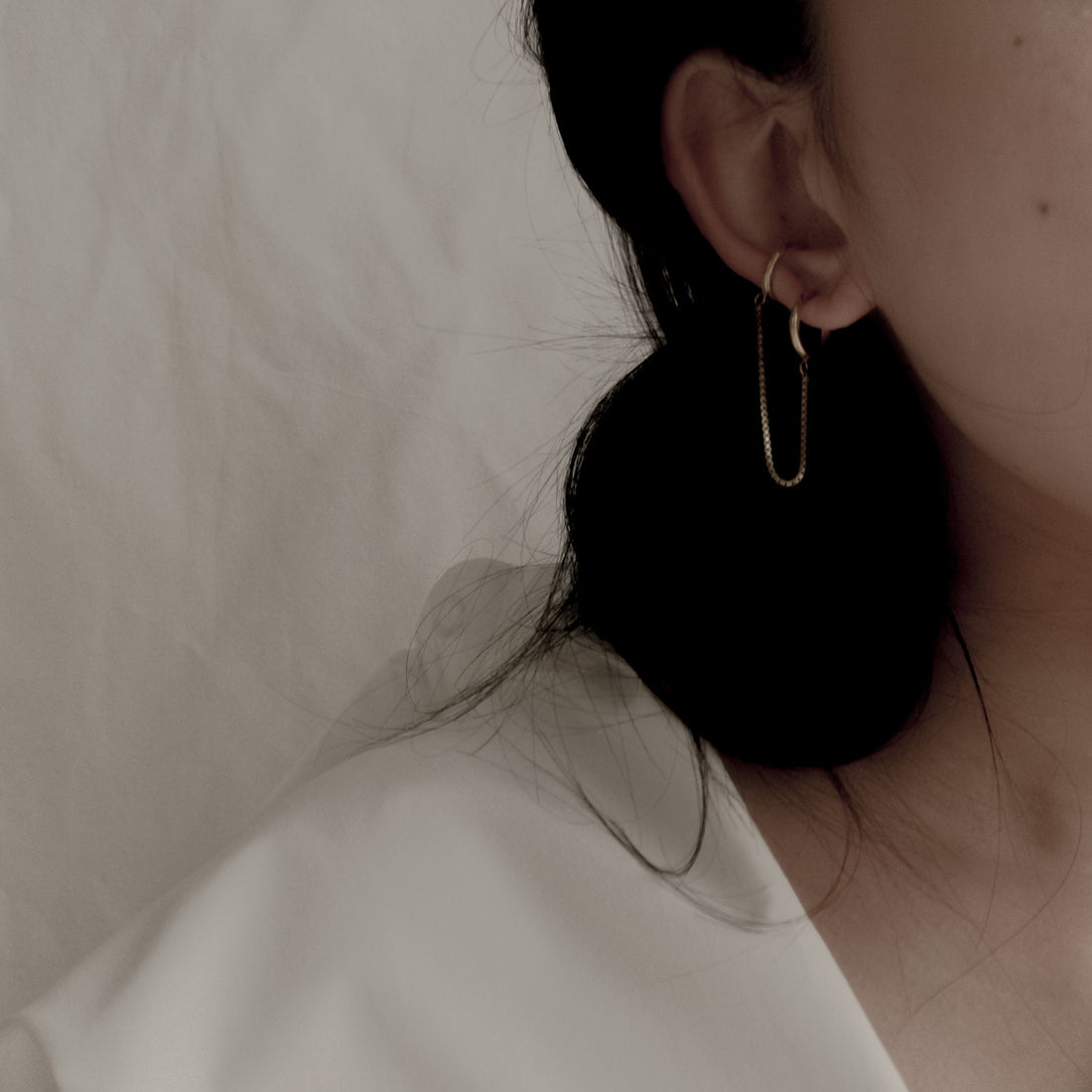 Isla Chain Cuff Studs