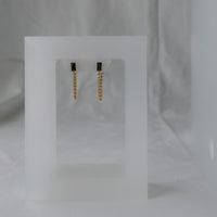 Rue Classic Noir Earrings