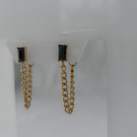 Rue Classic Noir Earrings