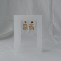 Harlow Textured Earrings