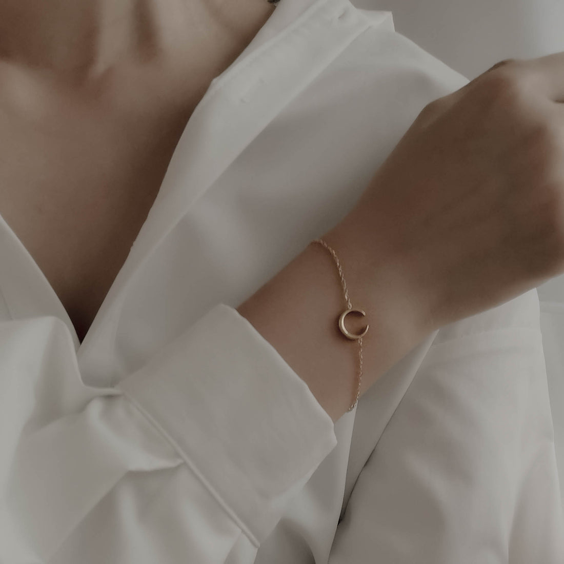 Reina Crescent Bracelet