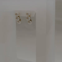 Juliette Trio Pearl Studs