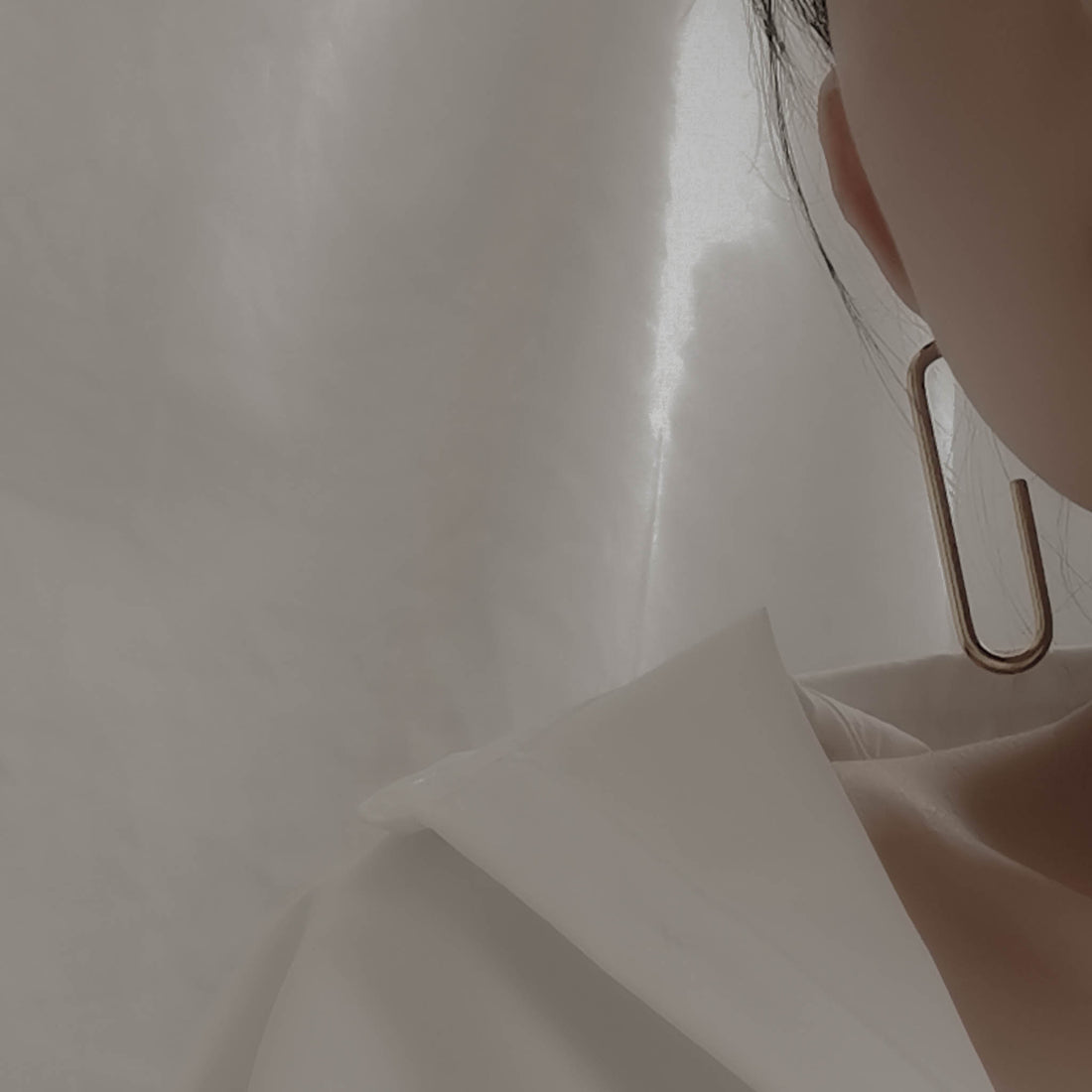 Arya Elongated Hoops