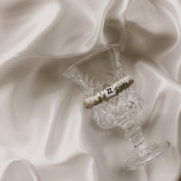 Silk Scrunchie in Champagne Oat (Skinny)