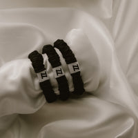 Silk Scrunchie in Black (Skinny)