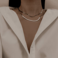 Luna Herringbone Necklace