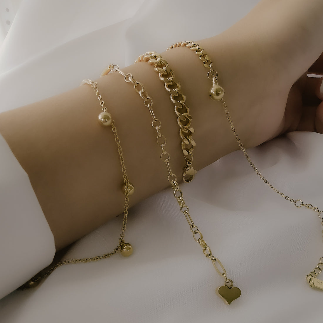 Karla Heart Bracelet