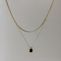 Thalia Noir Necklace (Sample)