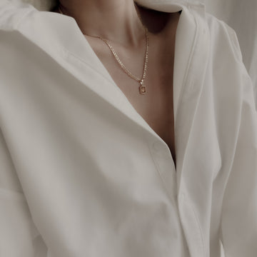 Thalia Champagne Necklace